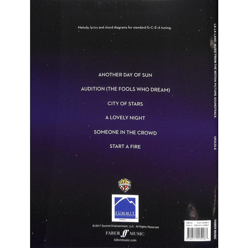 Notenbild für ISBN 0-571-53998-X - LA LA LAND
