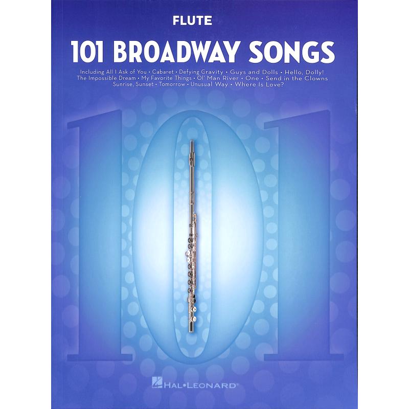 Titelbild für HL 154199 - 101 Broadway songs