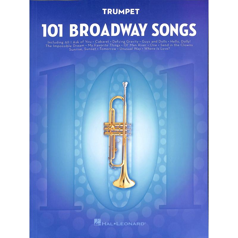 Titelbild für HL 154203 - 101 Broadway songs
