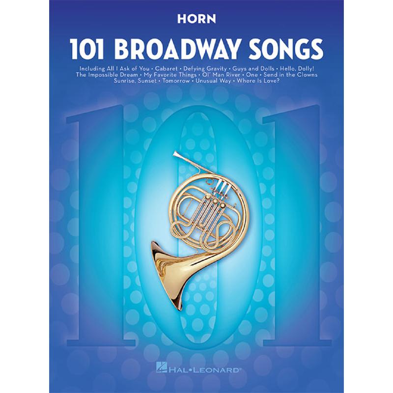 Titelbild für HL 154204 - 101 Broadway songs
