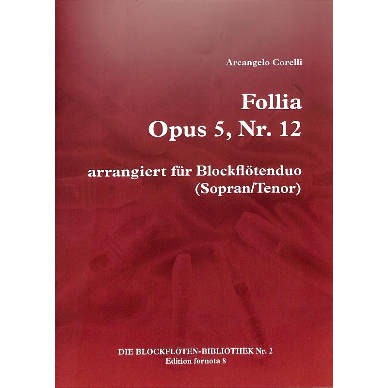 Titelbild für EF 8 - La follia op 5/12