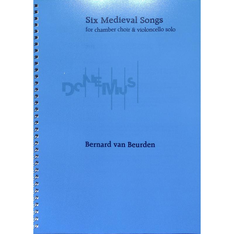 Titelbild für DONEMUS 15009-SC - 6 medieval songs