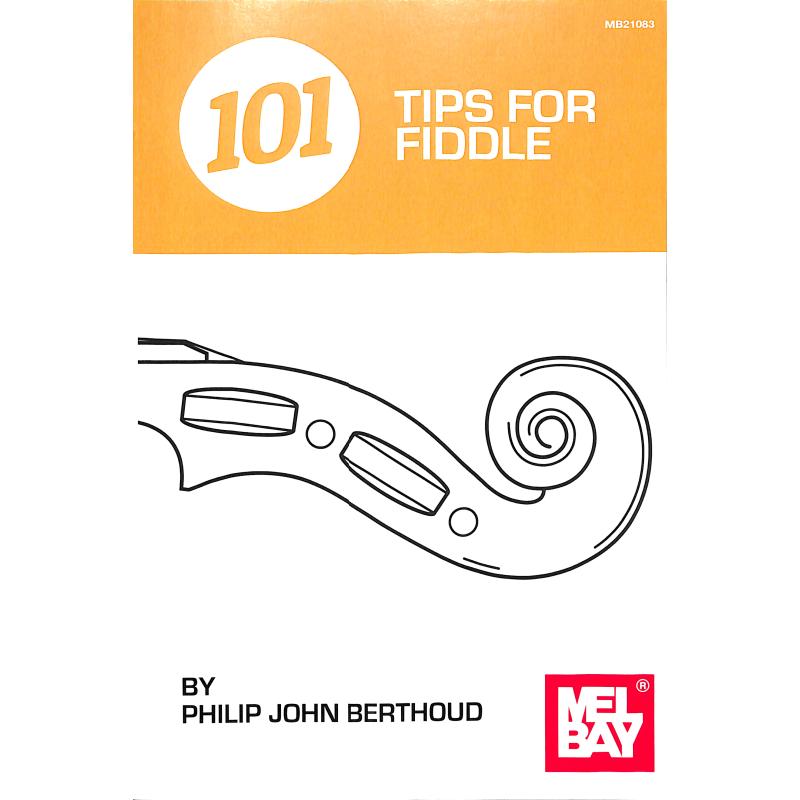 Titelbild für MB 21083 - 101 Tips for Fiddle