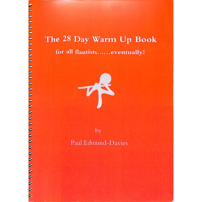 Titelbild für JUSTFLUTES 981712 - The 28 day warm up book