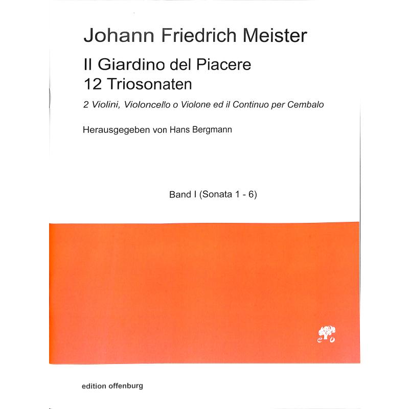 Titelbild für OFFENB -MS-3165-1 - Il Giardino del Piacere 1 | 12 Triosonaten