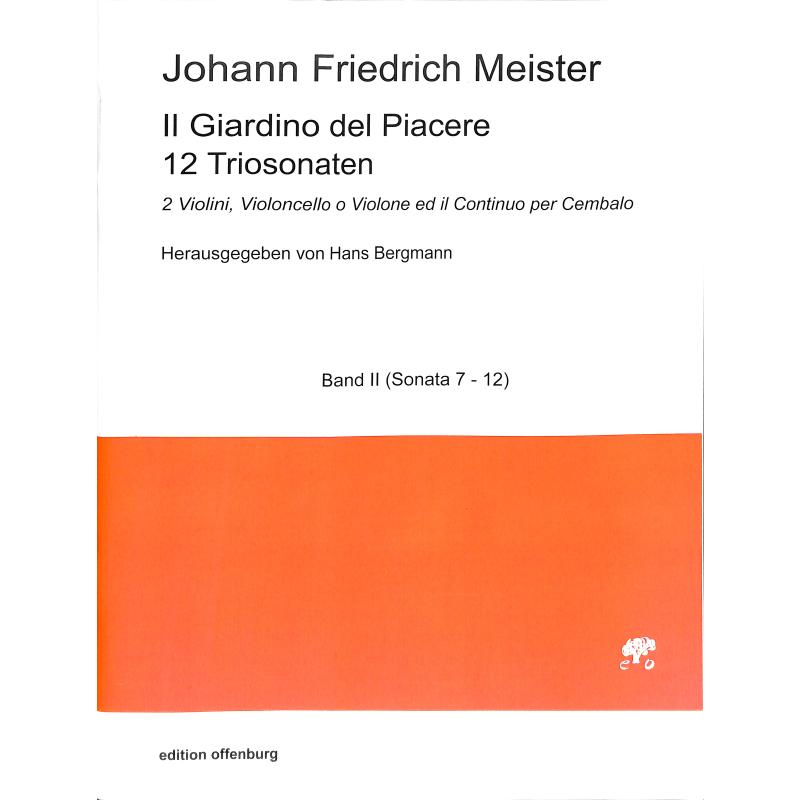 Titelbild für OFFENB -MS-3165-2 - Il Giardino del Piacere 2 | 12 Triosonaten