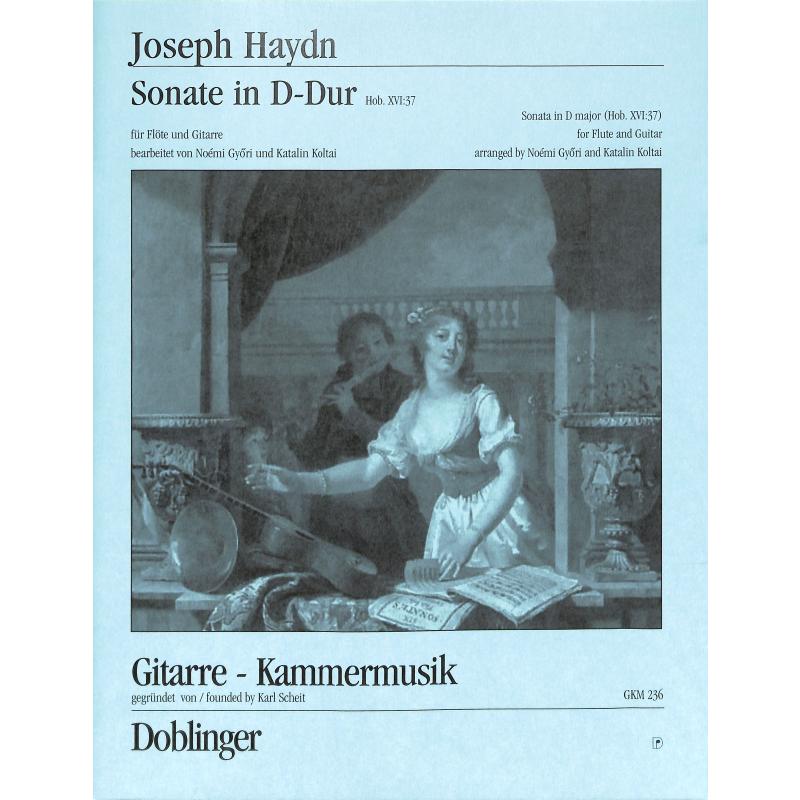 Titelbild für GKM 236 - Sonate D-Dur Hob 16/37