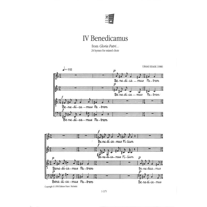 Titelbild für FENNICA 9021 - BENEDICAMUS LAUDATE DOMINUM