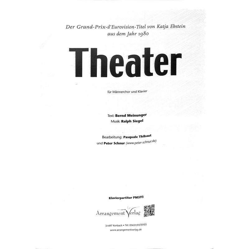 Titelbild für ARRANG -PM0593 - Theater