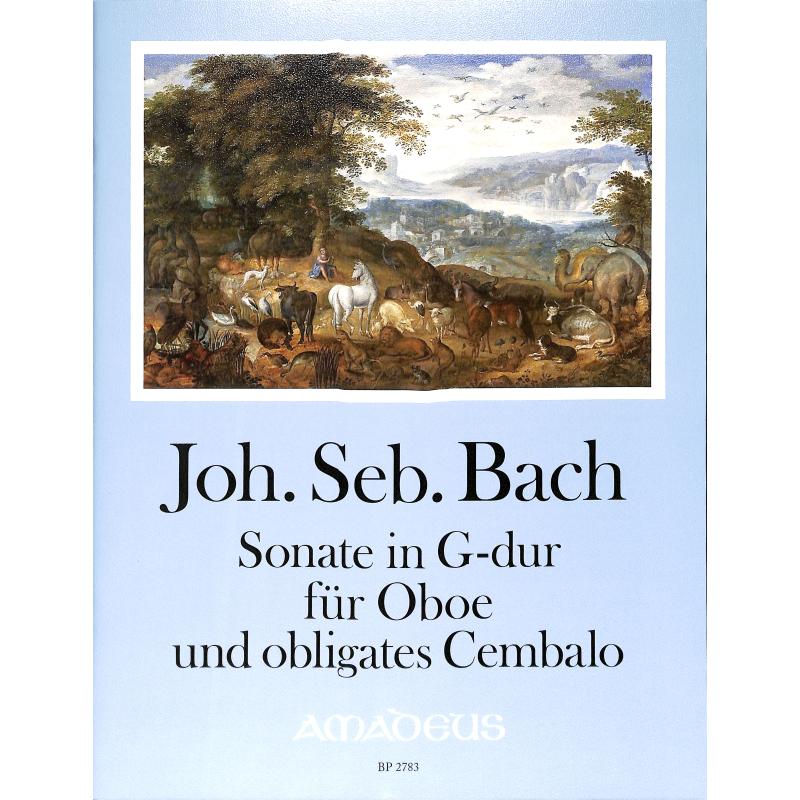 Titelbild für BP 2783 - Sonate G-Dur BWV 1032