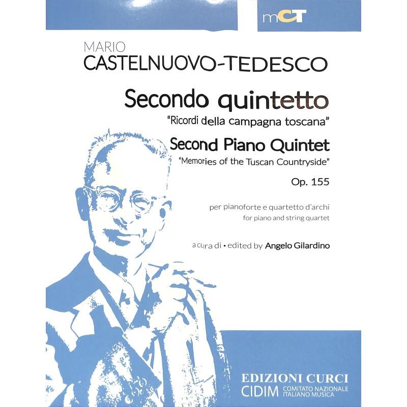 Titelbild für CURCI 11935 - Quintett 2 op 155 | Ricordi della campagna toscana
