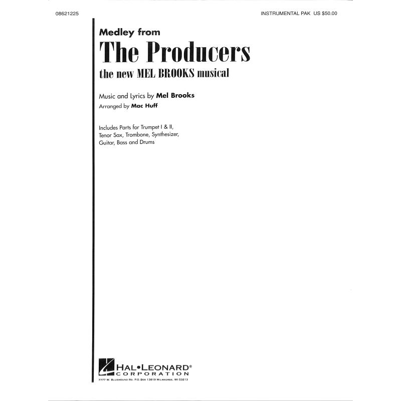 Titelbild für HL 8621225 - The producers | Medley