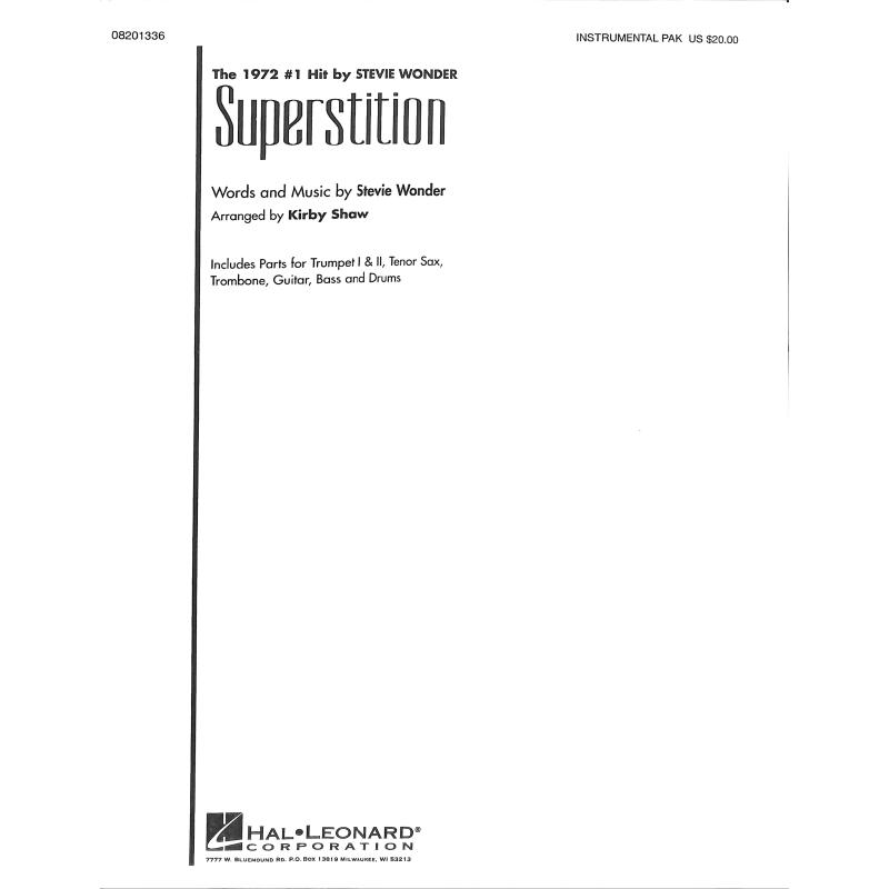 Titelbild für HL 8201336 - Superstition