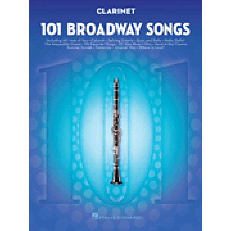 Titelbild für HL 154200 - 101 Broadway songs