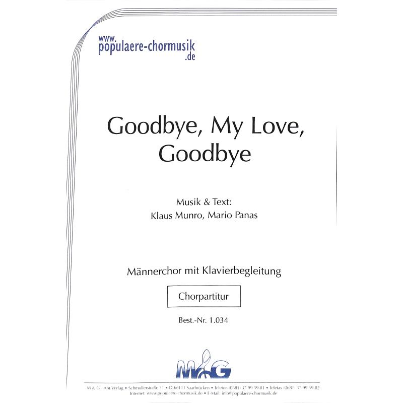 Titelbild für MG 1034C - Goodbye my love goodbye