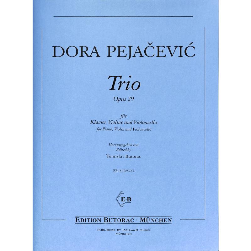 Titelbild für BUTORAC -R259-G - Trio op 29