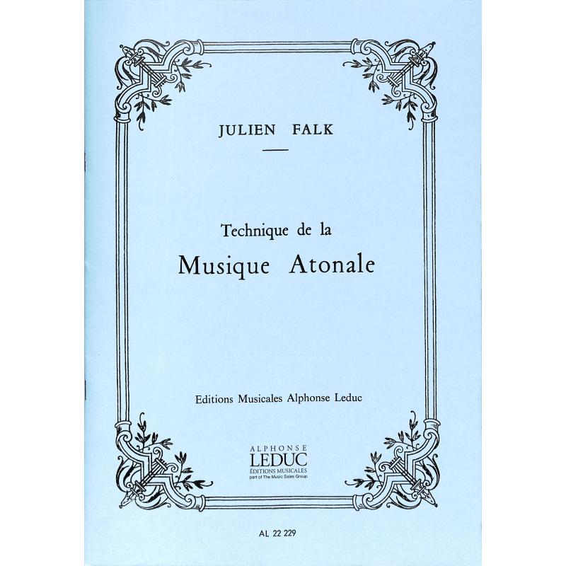 Titelbild für AL 22229 - Technique de la musique atonale