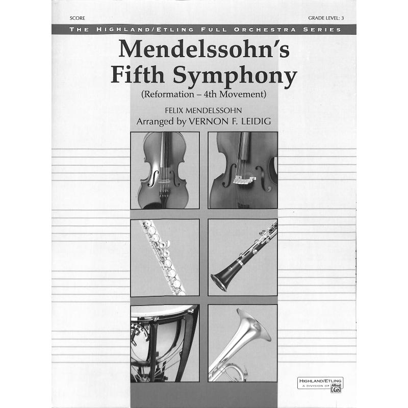Titelbild für ALF 12225S - Sinfonie d-moll op 107 (Reformation)