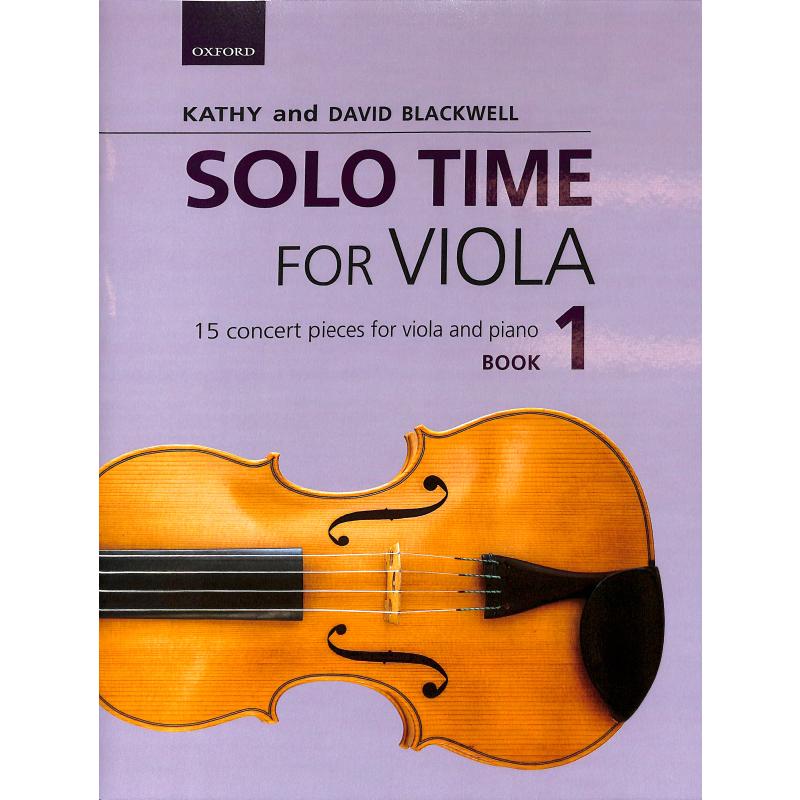 Titelbild für 978-0-19-351328-0 - Solo time for Viola 1