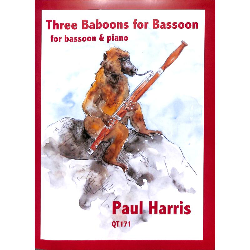 Titelbild für QT 171 - 3 baboons for bassoon