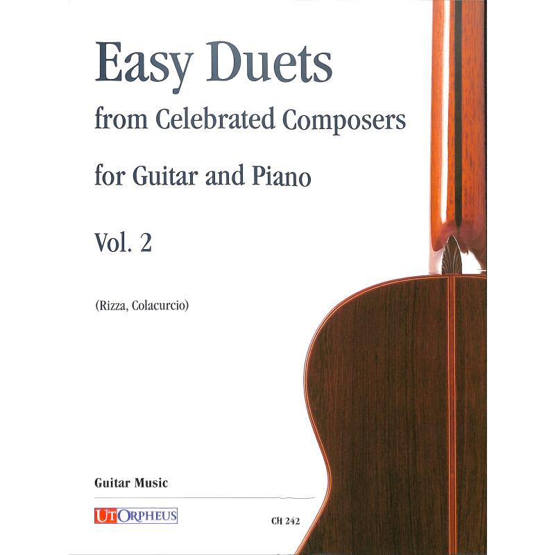 Titelbild für ORPHEUS -CH242 - Easy Duets from celebrated composers 2