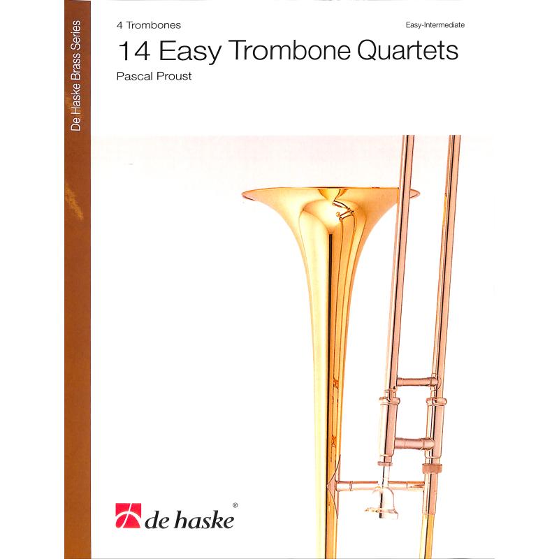 Titelbild für DHP 1175793-070 - 14 easy Trombone Quartets
