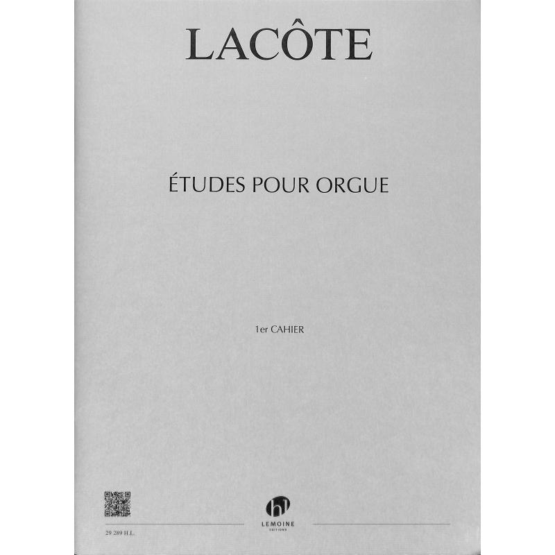 Titelbild für LEMOINE 29289 - Etudes 1