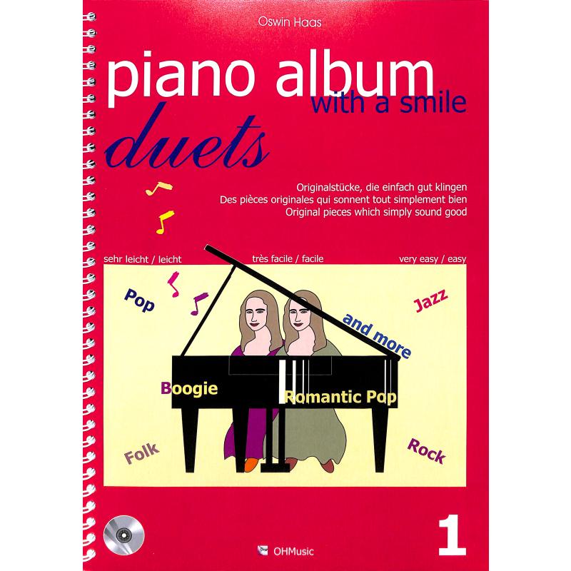 Titelbild für OHMUSIC 00006 - PIANO ALBUM WITH A SMILE 1 | Duets