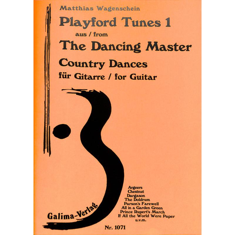 Titelbild für GALIMA 1071 - Playford tunes 1 | Country dances | The dancing master