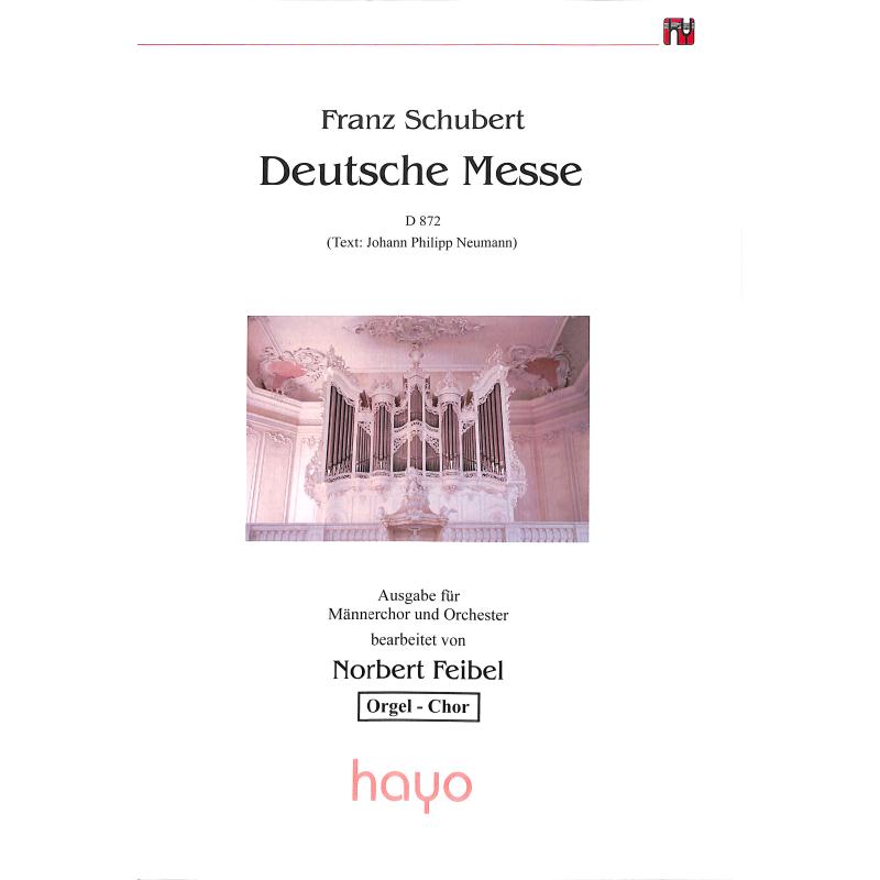 Titelbild für HAYO 98802OR - Deutsche Messe As-Dur D 872