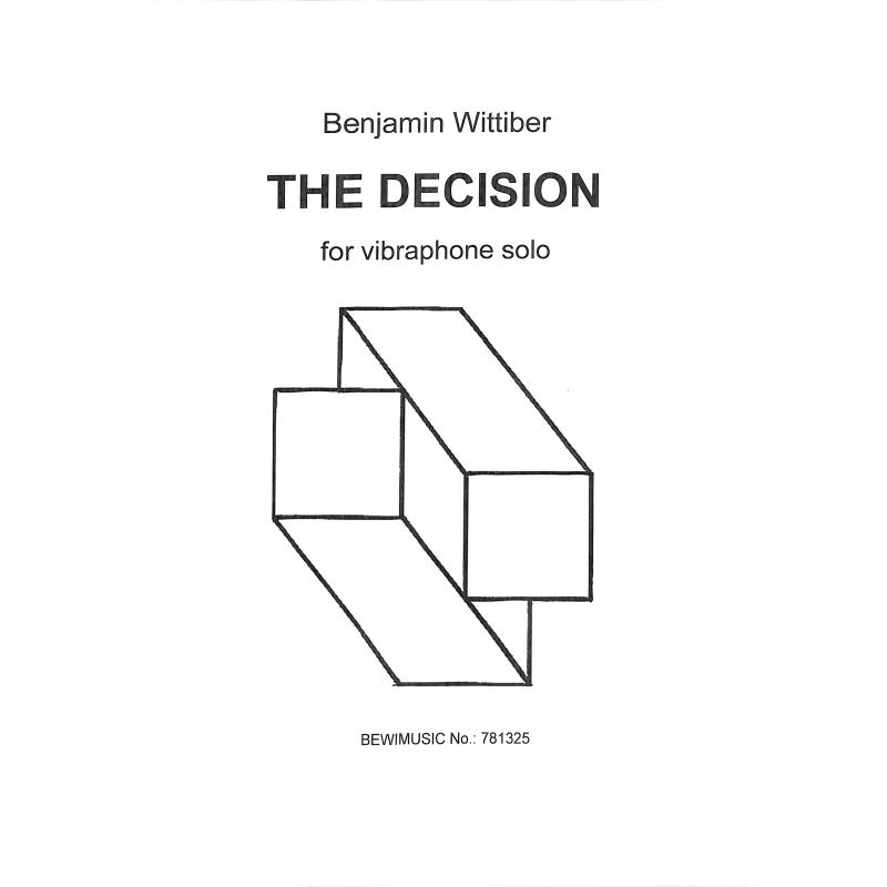 Titelbild für BEWIMUSIC 781-325 - The decision