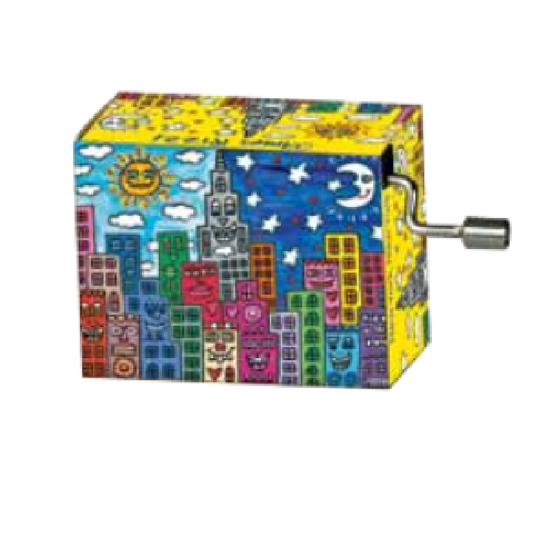 Titelbild für FRIDOLIN 58592 - Spieluhr New York New York | James Rizzi