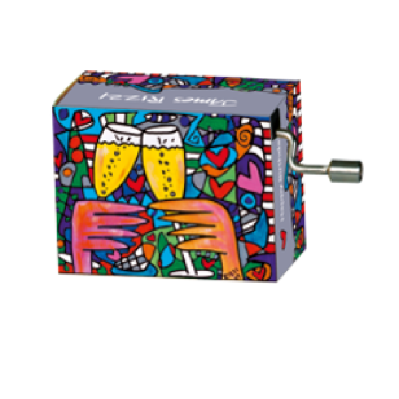 Titelbild für FRIDOLIN 58594 - Spieluhr Happy Birthday | James Rizzi