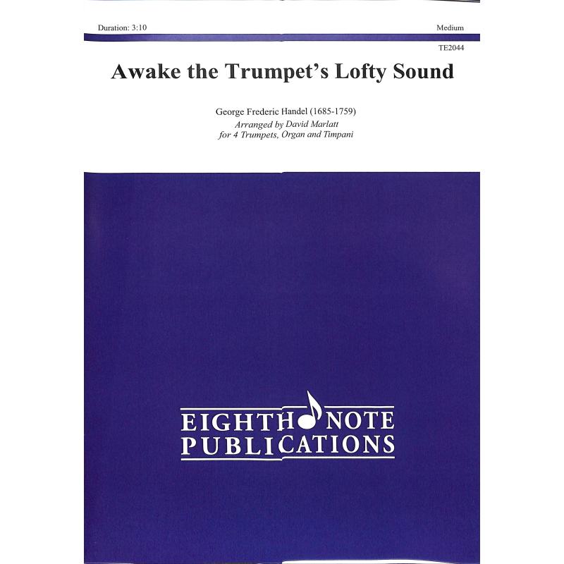 Titelbild für EIGHTH -TE2044 - Awake the trumpets' lofty sound
