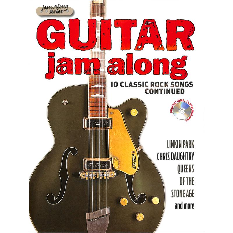 Titelbild für BOE 7868 - Guitar jam along - 10 classic Rock songs continued