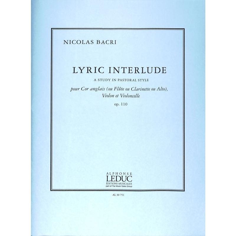 Titelbild für AL 30751 - Lyric Interlude op 110