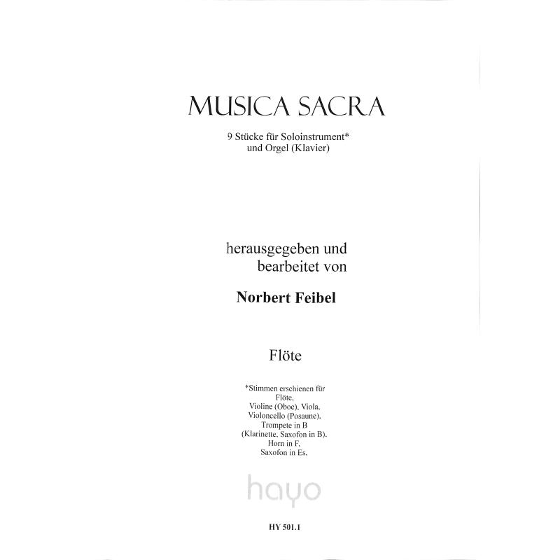 Titelbild für HAYO 501-1 - Musica sacra