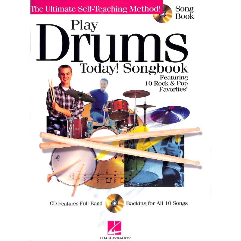 Titelbild für HL 842039 - Play drums today | Songbook