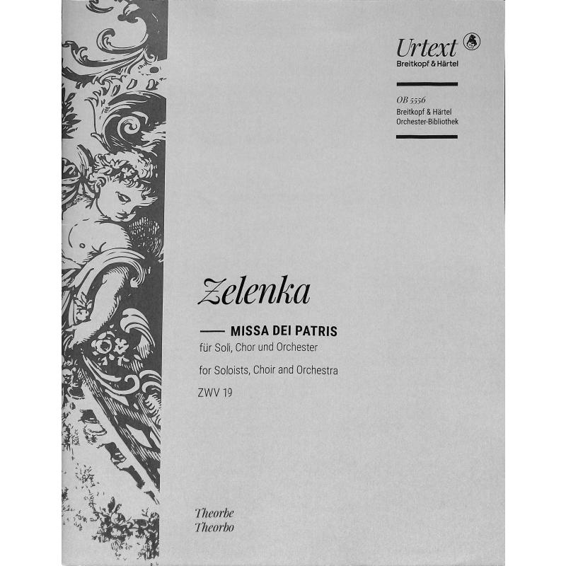 Titelbild für EBOB 5556-12 - Missa dei patris C-Dur ZMV 19