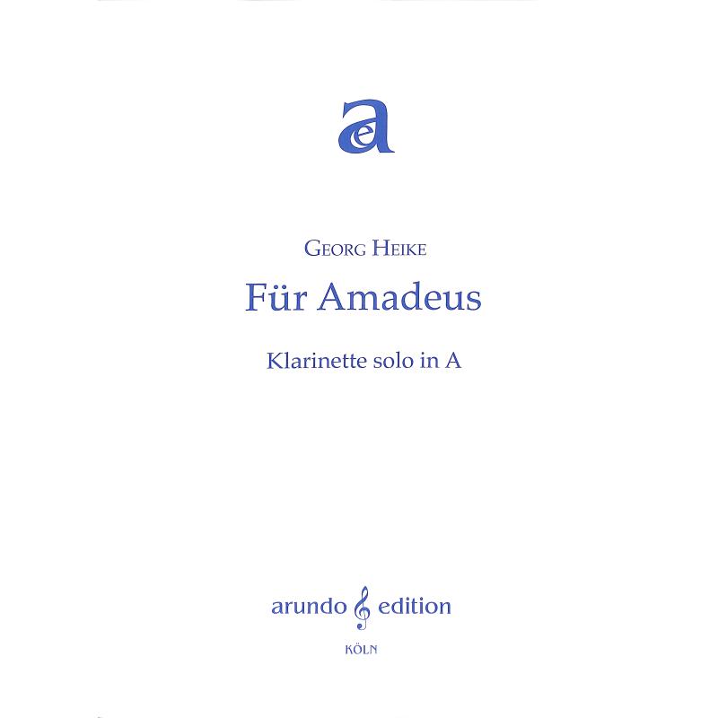 Titelbild für ARUNDO -S-2-2030 - Für Amadeus