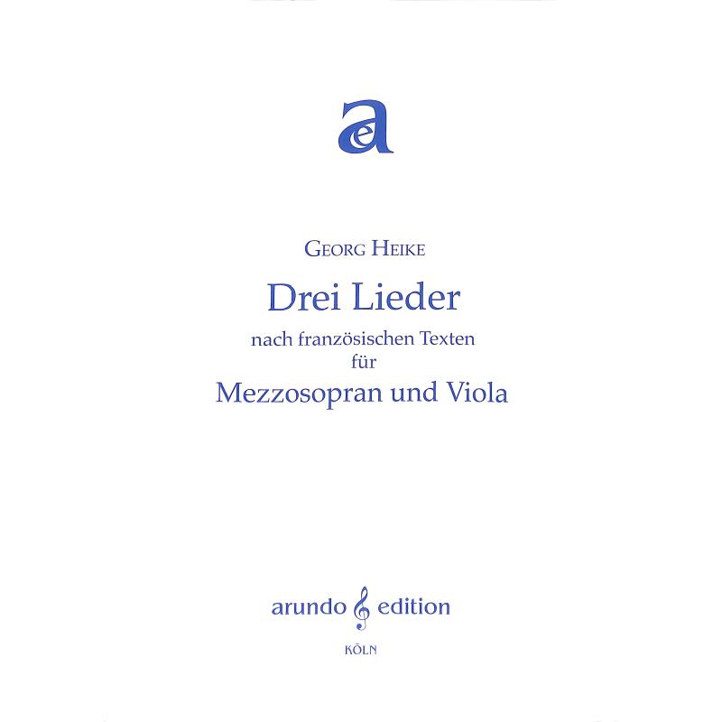 Titelbild für ARUNDO -L3-3030 - 3 Lieder