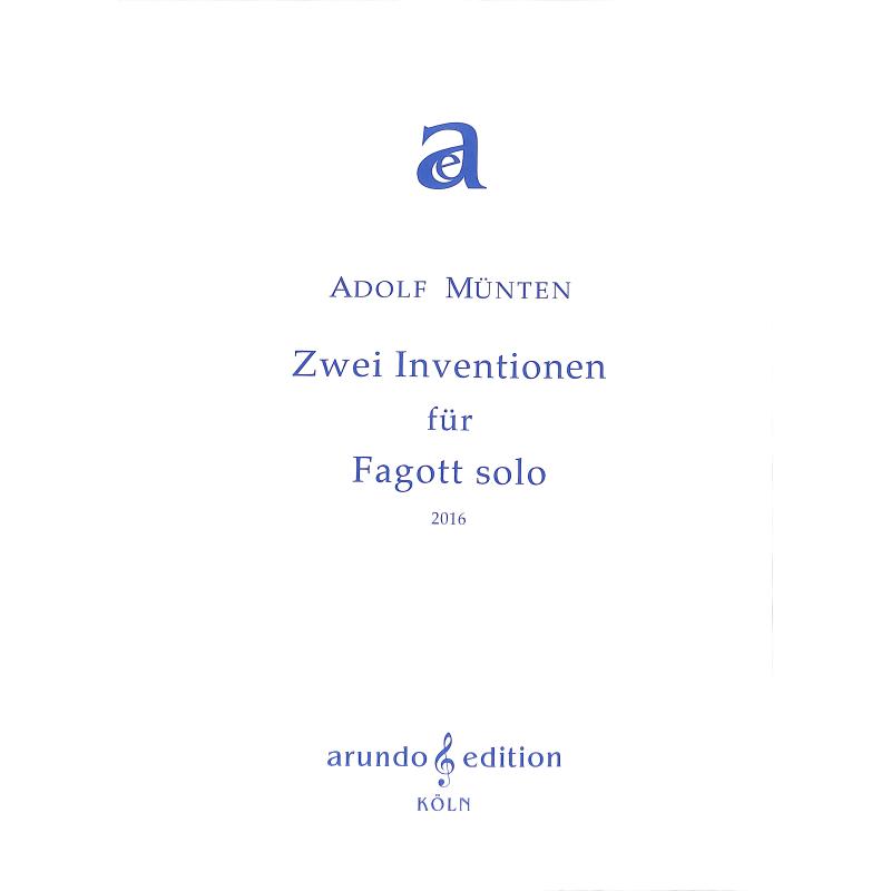 Titelbild für ARUNDO -S6-2016 - 2 Inventionen