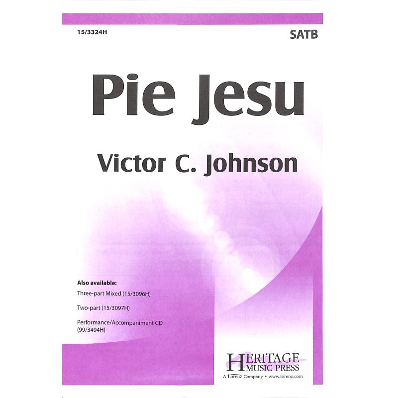 Titelbild für HERITAGE 15-3324H - Pie Jesu
