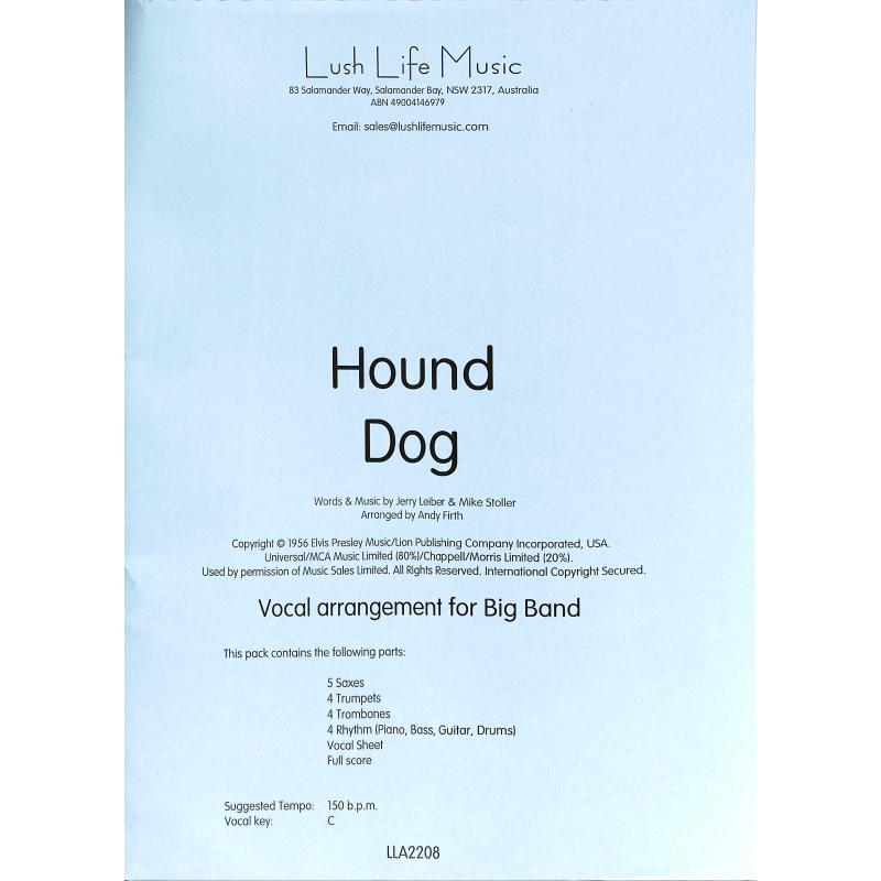Titelbild für LLA 2208 - Hound dog