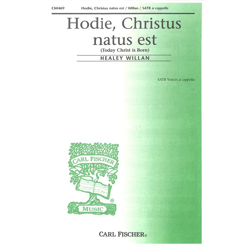 Titelbild für CF -CM469 - Hodie Christus natus est