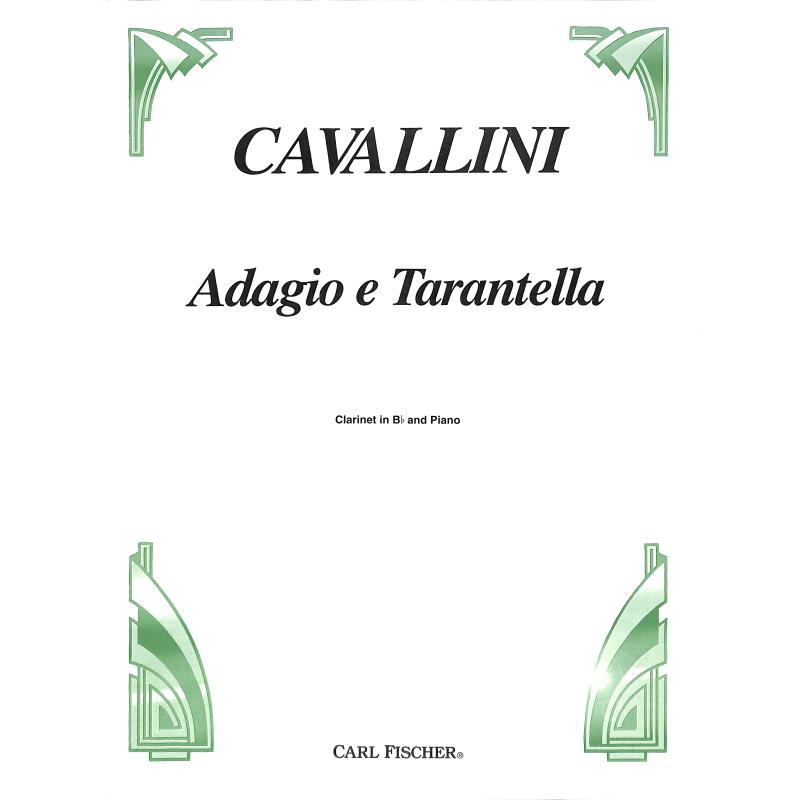 Titelbild für CF -CU526 - Adagio e Tarantella