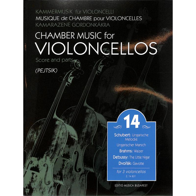 Titelbild für EMB 14831 - Chamber music for violoncellos 14