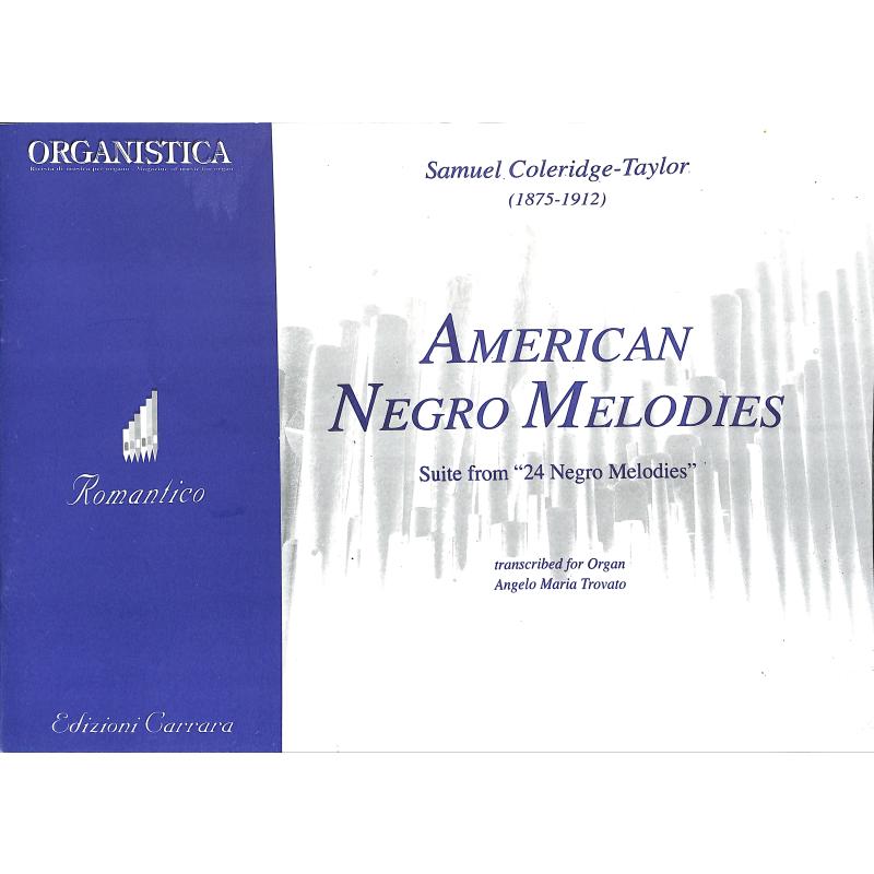 Titelbild für CARRARA 5315 - American Negro Melodies
