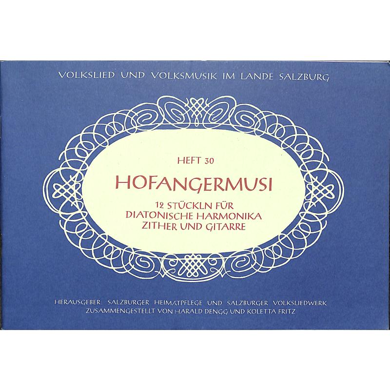 Titelbild für VVS 30 - Hofangermusi