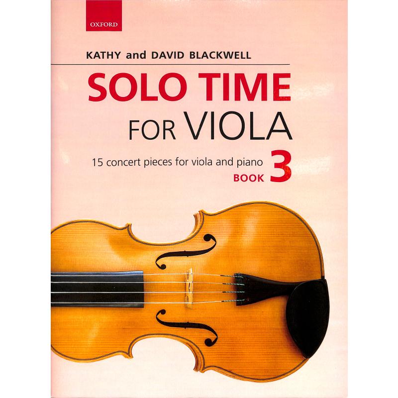 Titelbild für 978-0-19-351330-3 - Solo time for Viola 3